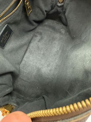 Bolso Louis Vuitton Malle Negro/Marrón