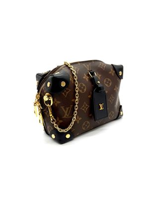 Bolso Louis Vuitton Malle Negro/Marrón