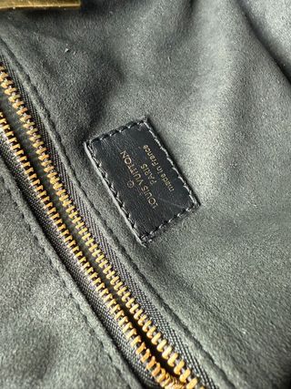 Bolso Louis Vuitton Malle Negro/Marrón