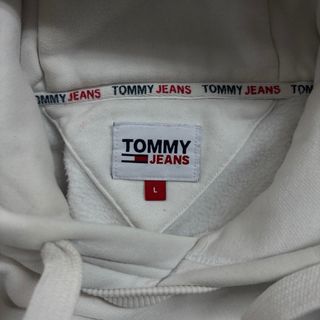 Sudadera Tommy Jeans Blanca con capucha