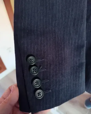 Americana Benetton Talla 46 Azul. Sin Estrenar