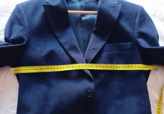 Americana Benetton Talla 46 Azul. Sin Estrenar