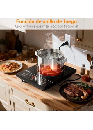 Placa Vitrocerámica Portátil 2000W