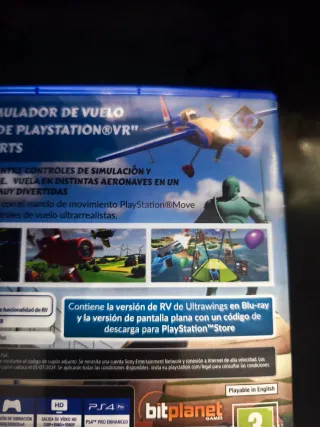 Ultrawings PS4 VR