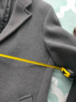 Cappotto Mango grigio da uomo