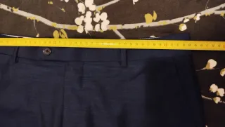 Traje de hombre azul