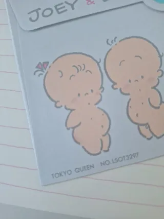 Lote Papel Cartas Vintage Corazones y Sellos