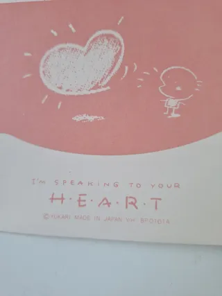 Lote Papel Cartas Vintage Corazones y Sellos