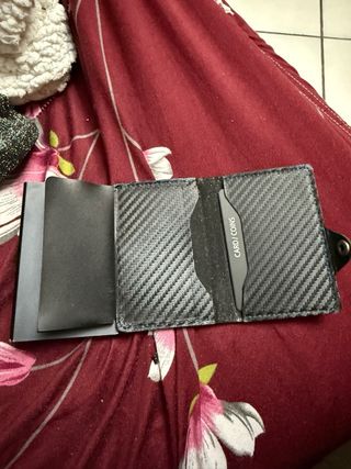 Portafoglio Moero Carbon Look