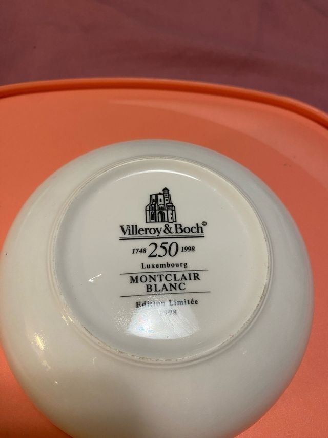 Bombonera Villeroy & Boch Porcelana Blanca