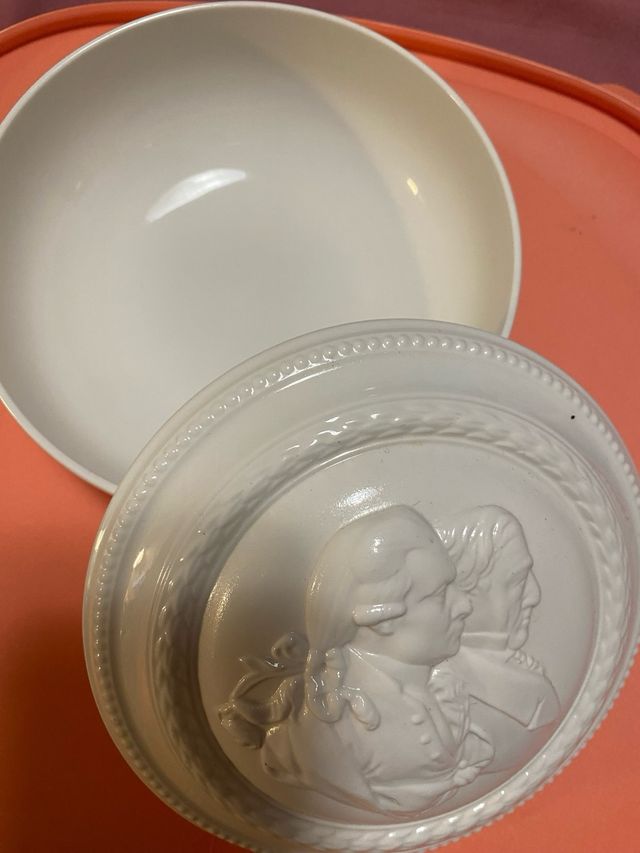 Bombonera Villeroy & Boch Porcelana Blanca