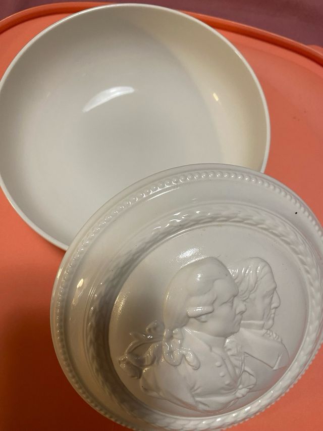 Bombonera Villeroy & Boch Porcelana Blanca