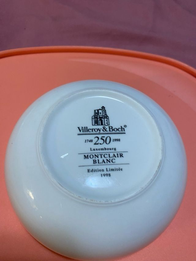 Bombonera Villeroy & Boch Porcelana Blanca