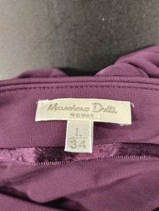 Camisa Berenjena Massimo Dutti Talla L