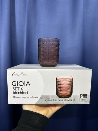 Casa Milano Gioia Set 6 Bicchieri