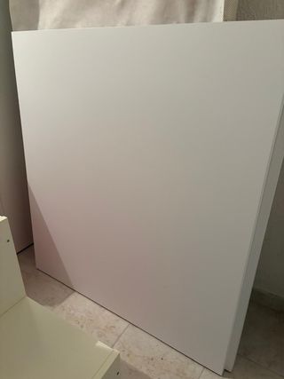 2 cabeceros blancos para camas de 90 cm