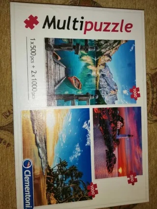 Puzzle Multipuzzle 1x500 + 2x1000 piezas