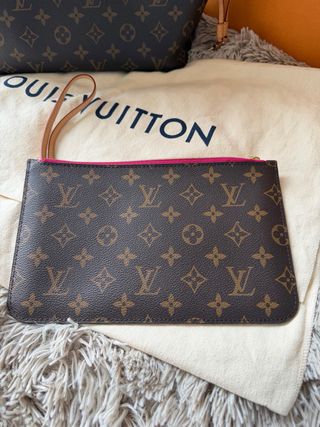 Bolso Louis Vuitton Neverfull MM Marrón/Rosa