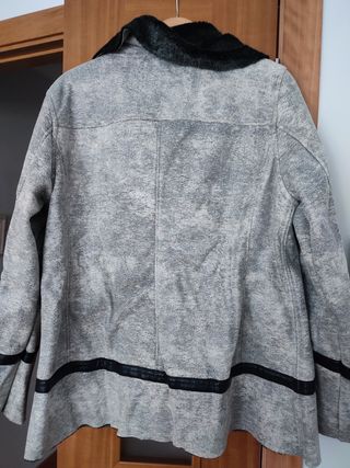 Chaqueta gris calentita