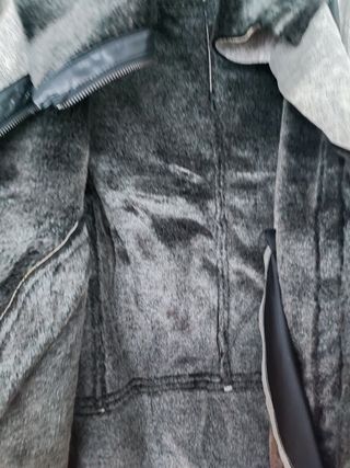 Chaqueta gris calentita