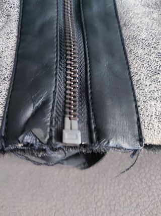 Chaqueta gris calentita