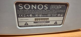 Altavoz Sonos Play:5 Gris/Blanco (No funciona)