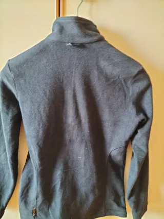 Giacca pile Jack Wolfskin nera donna