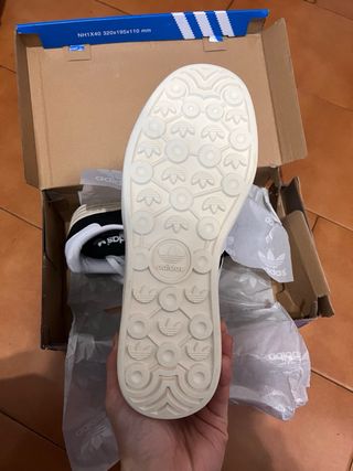 Adidas Gazelle Bold Plataforma Negro Blanco