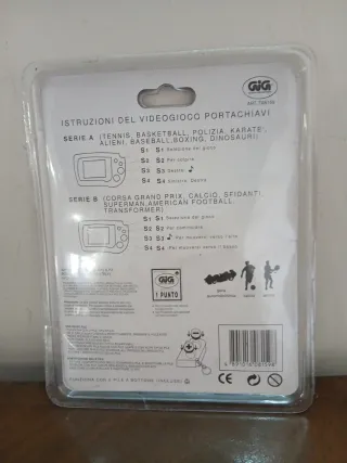 Portachiavi Videogioco Elettronico Sport Games