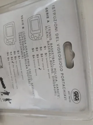 Portachiavi Videogioco Elettronico Sport Games