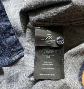 Camisa manga larga de hombre de G-Star Raw (XS)