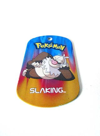 Slaking / Pokemon Metal Tags