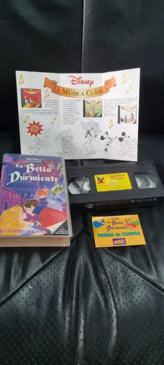 VHS Disney La Bella Durmiente