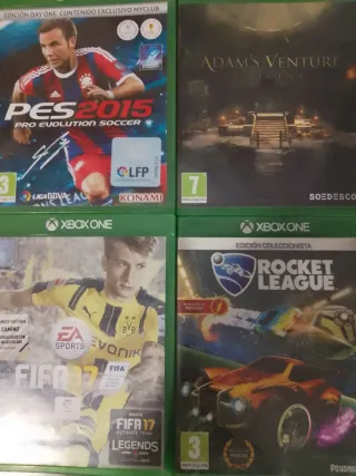 4juegos de Xbox one