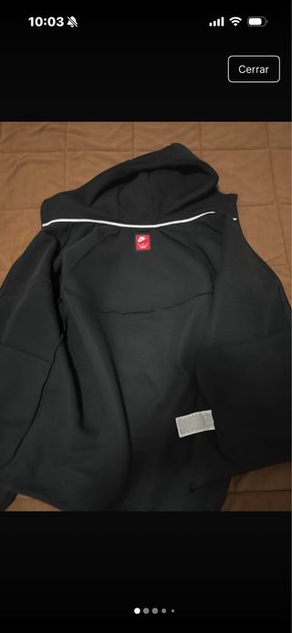 Chaqueta Nike Tech Negra