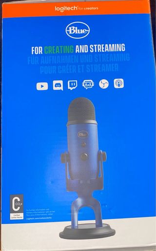 Micrófono Logitech Blue Yeti NUEVO A ESTRENAR