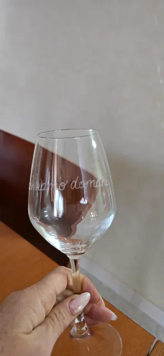 2 Calici Incisi a Mano