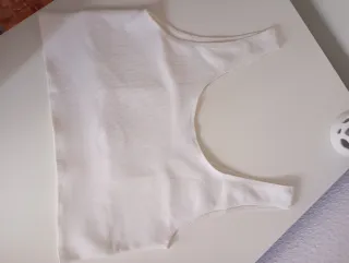 Top tirantes Stradivarius blanco M