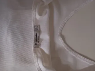 Top tirantes Stradivarius blanco M