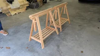 Caballetes madera Astigarraga regulables