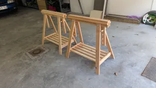 Caballetes madera Astigarraga regulables