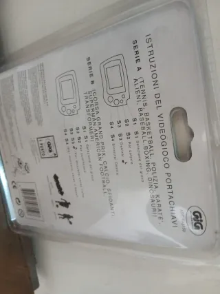 Videogioco Tennis Elettronico Portachiavi