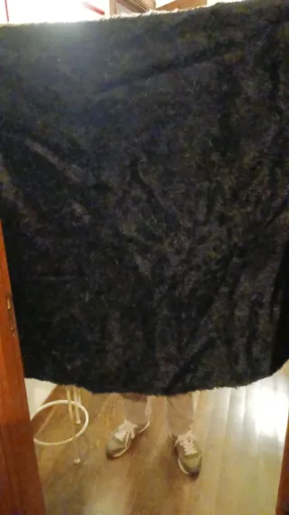 Sovracoperta double face nera e grigia per letti