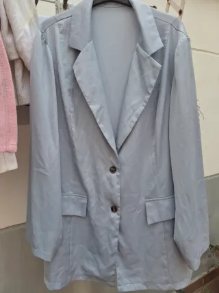 Chaqueta Talla 3XL Azul. Medidas en descripción