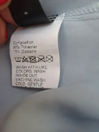 Chaqueta Talla 3XL Azul. Medidas en descripción