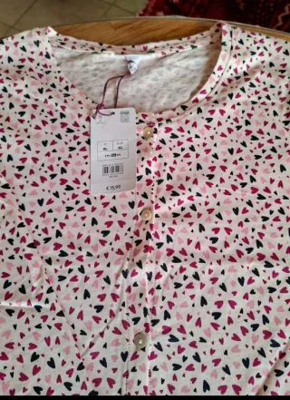 2 Camicie da notte Nymos 100% cotone