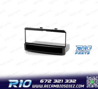 MARCO NEGRO RADIO 1-DIN PARA FORD FIESTA FOCUS GALAXY MONDEO