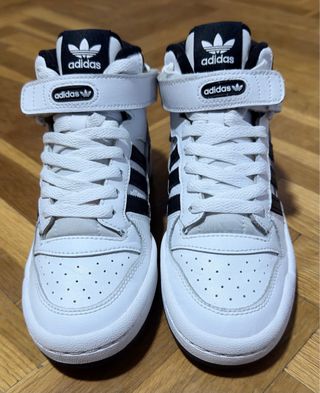 Adidas Forum Mid Blancas y Negras