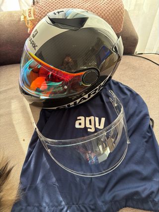 Casco Shark Spartan Carbon