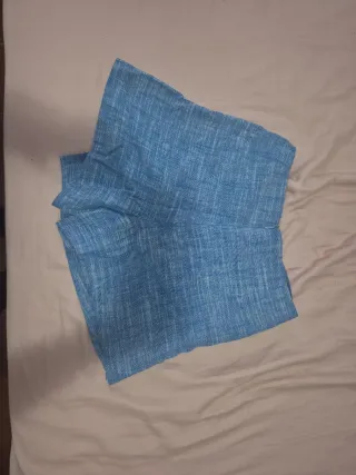 Falda pantalón azul Stradivarius